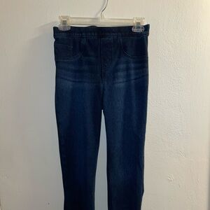 SPANX Ankle Jean-ish Leggings Dark Blue